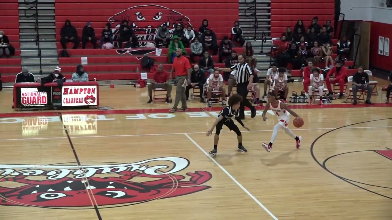 Kecoughtan vs Hampton Boys Basketball  🏀 1-11-22