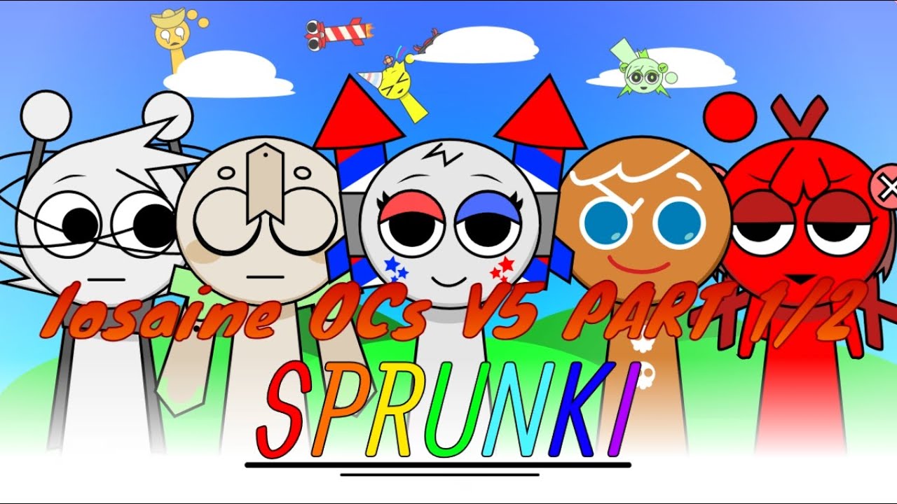 Incredibox - Iosaine Sprunki OCs V5 PART 1/2 by 