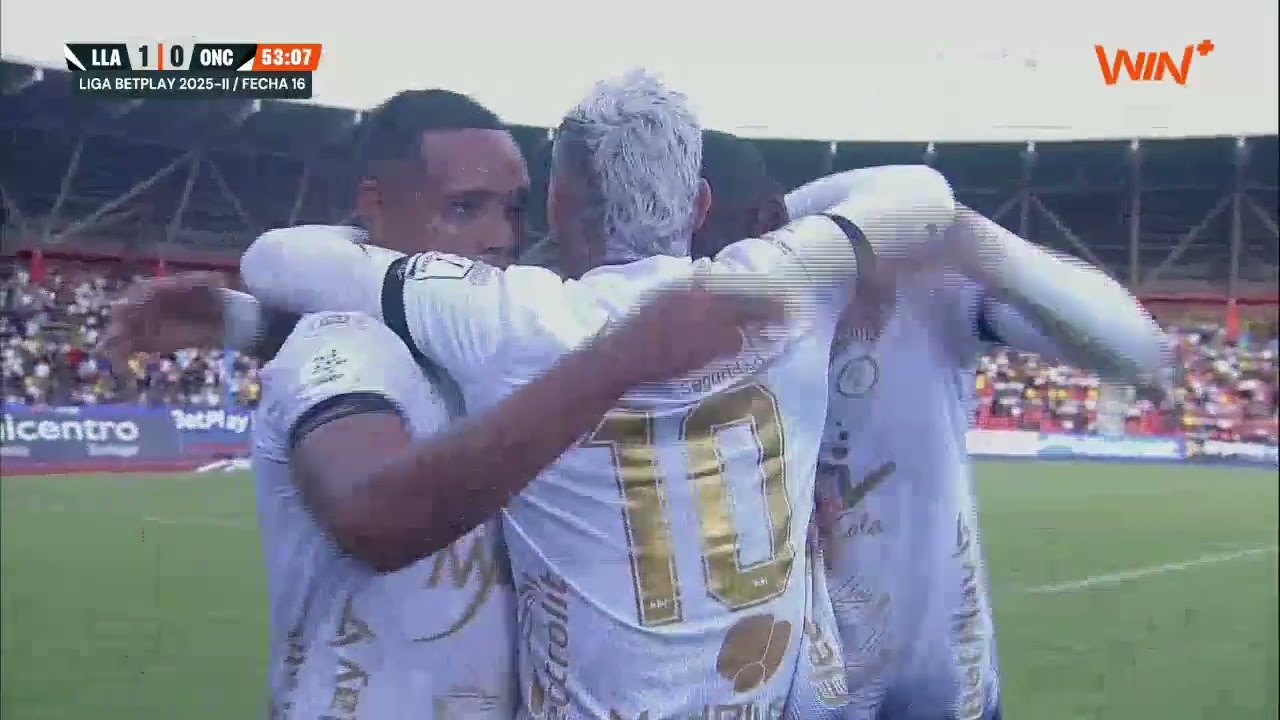 ¡BRYAN URUEÑA ABRE EL MARCADOR A FAVOR DE LLANEROS ANTE ONCE CALDAS! #LALIGAxWIN 🐴⚽⚪🔥
