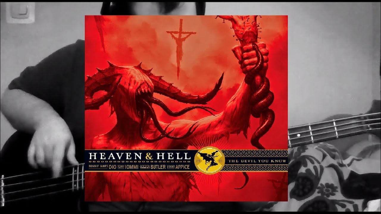 Black Sabbath (as Heaven & Hell) - Bible Black (bass cover + tabs in description)