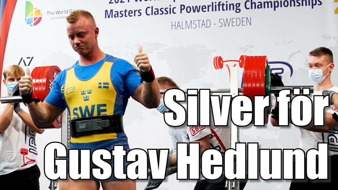 VM I STYRKELYFT | Gustav Hedlund 857,5 kg @ 93 kg