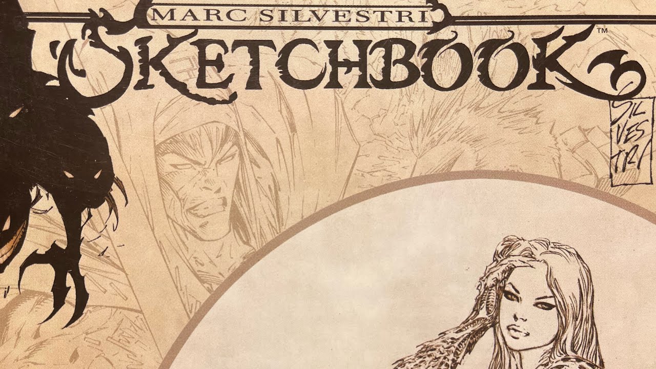 Marc Silvestri sketchbook