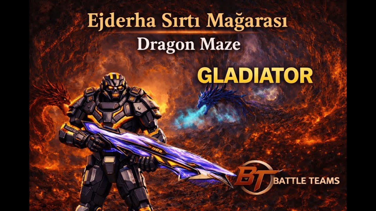Battle Teams TR: GL卂DI卂To尺 Ejderha Sırtı Mağrası MAX KOLEKSİYON ALIM | Dragon Maze | MAX Collections