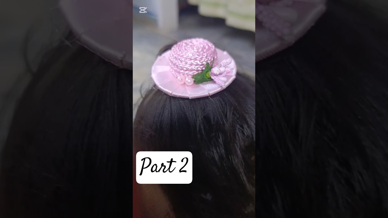 part 2 hair clip idea from waste#trending #diy #magicalcrafts #cute