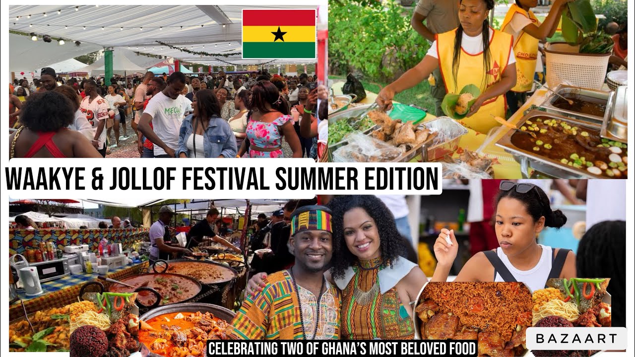 Waakye & Jollof Fest 2024 - SUMMER EDITION | Unmissable Ghanaian Food Festival Experience | Ghana