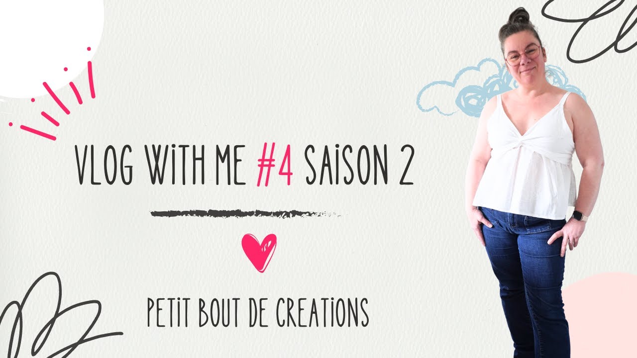 VLOG WITH ME #4 j'ai fini ma blouse #couture