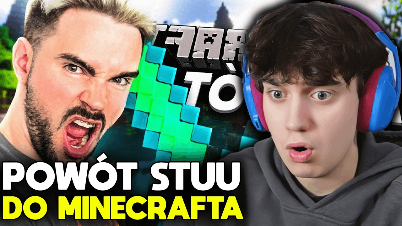 BEDROKK OGLĄDA POWRÓT STUU DO MINECRAFTA Z PRZED 6 LAT !