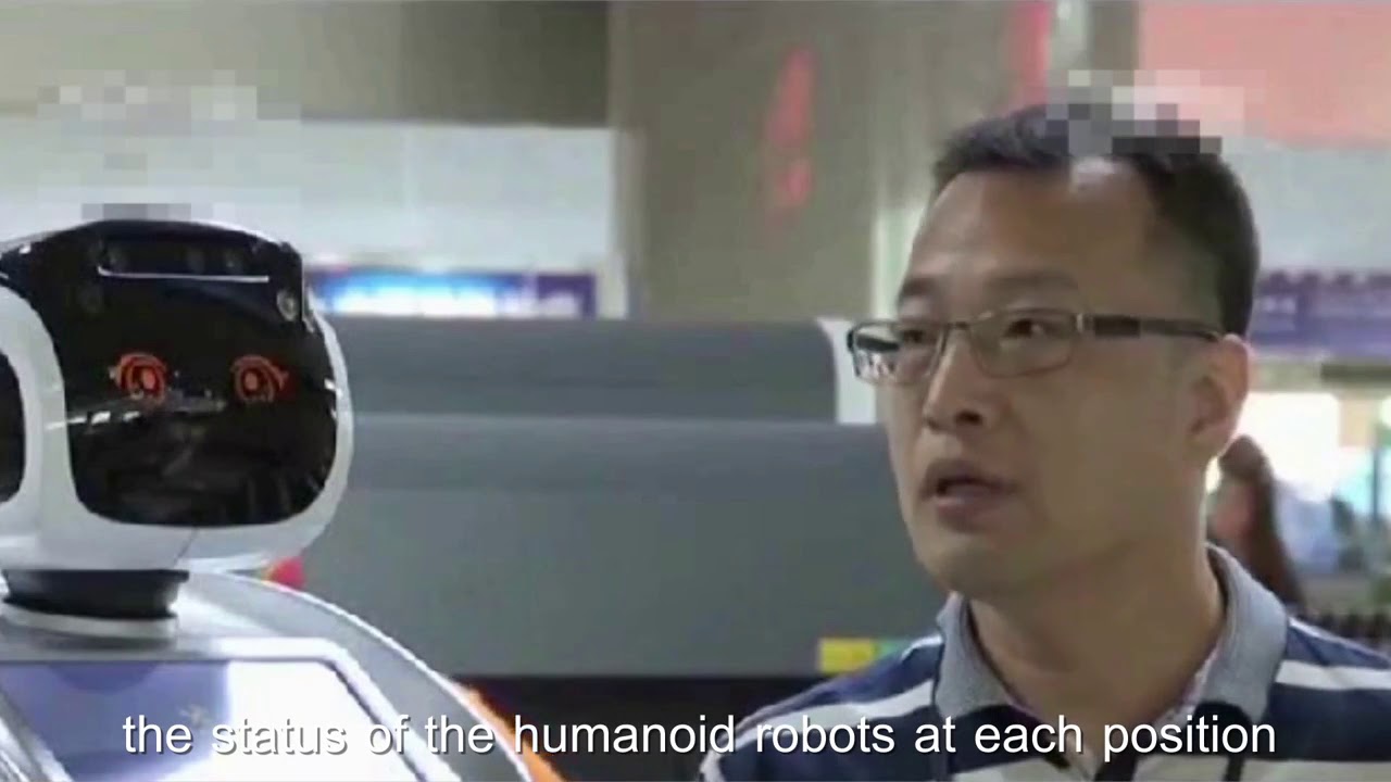 Sanbot Humanoid Robot Help Customs Inspection Faster and Safer 3
