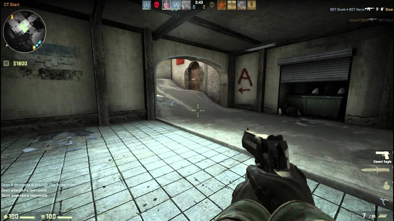 CS:GO First Time Gameplay