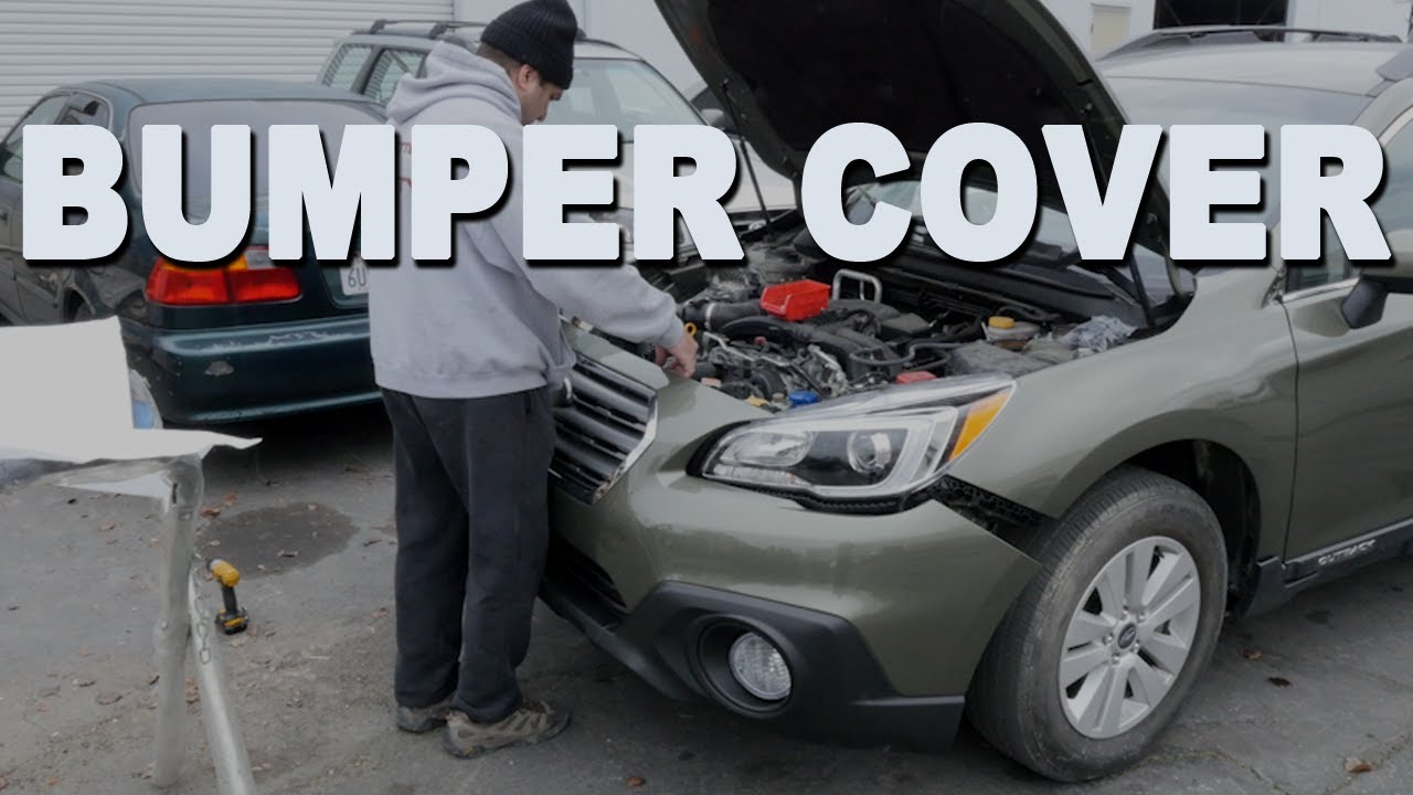 Как собрать и установить передний бампер — Subaru Outback 2017 года