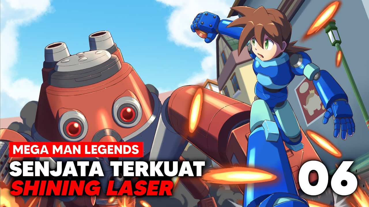 Mendapatkan senjata ultimate! Mega Man Legends