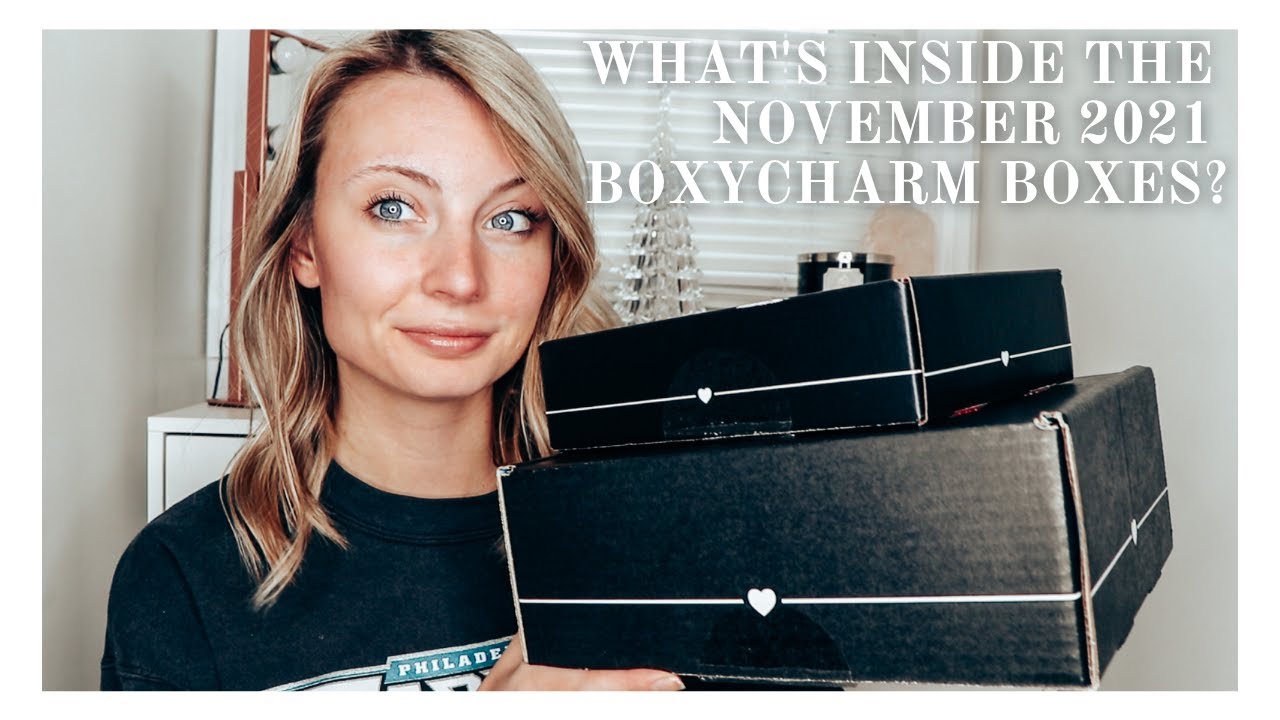What's Inside The November 2021 Boxycharm boxes? (UNBOXING!)