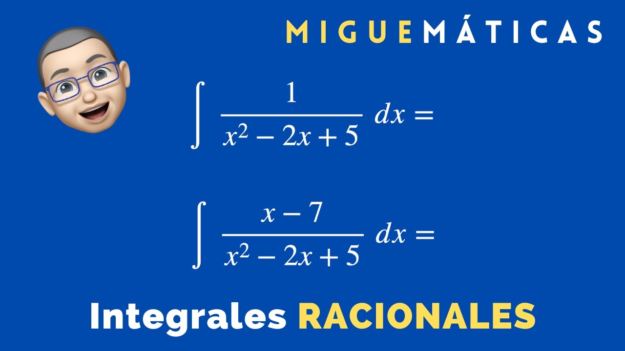 Integrales Racionales con raíces complejas en el denominador (arcotangente)