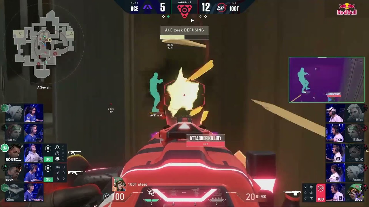 100T Steel Spamming From A short to B site haven , Come-on