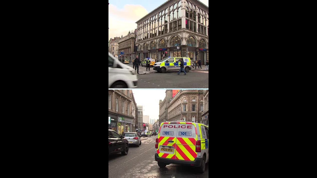 City centre street locked down after man assaulted #Glasgow #News #UK