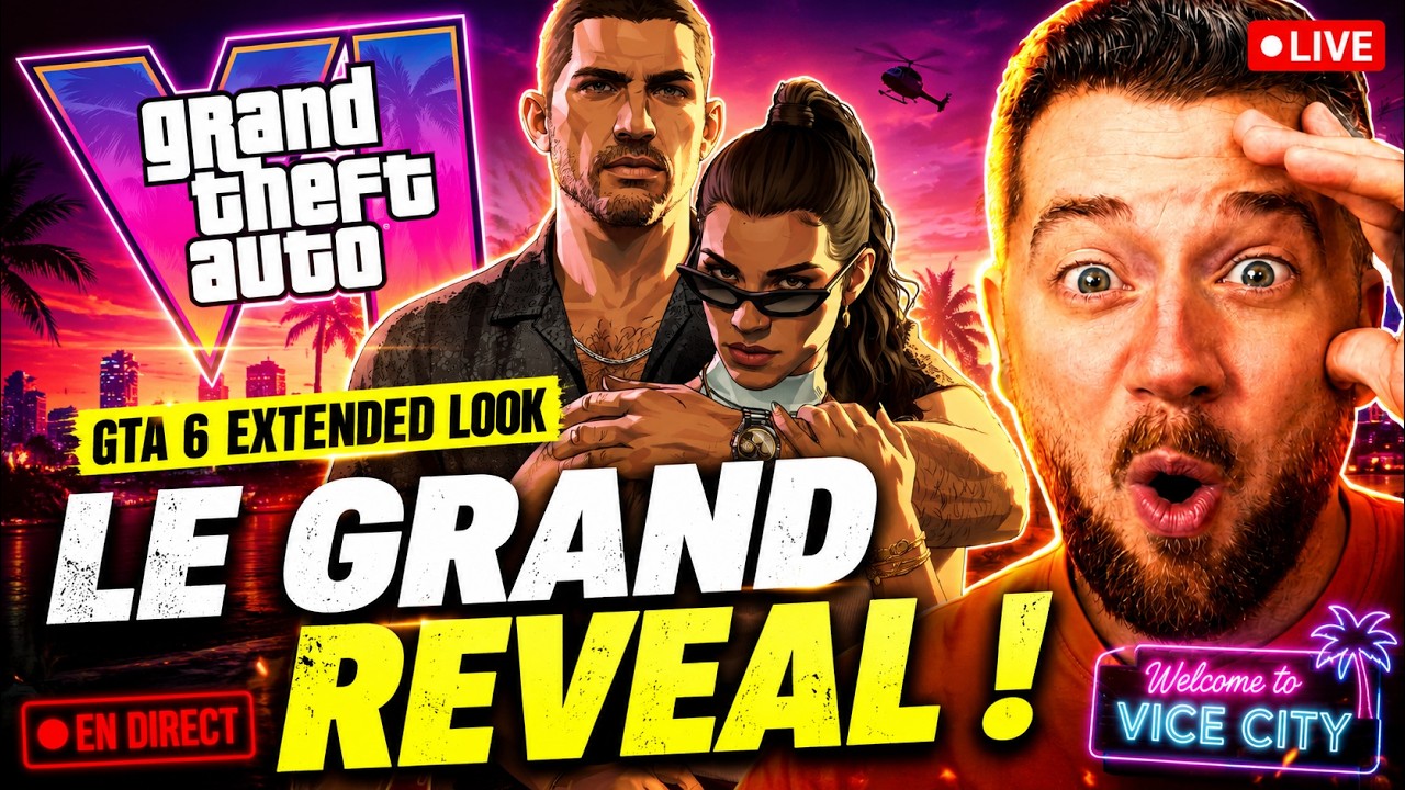 GTA 6 : LE GRAND REVEAL ! ON D&Eacute;COUVRE LE GAMEPLAY EN DIRECT 🔥