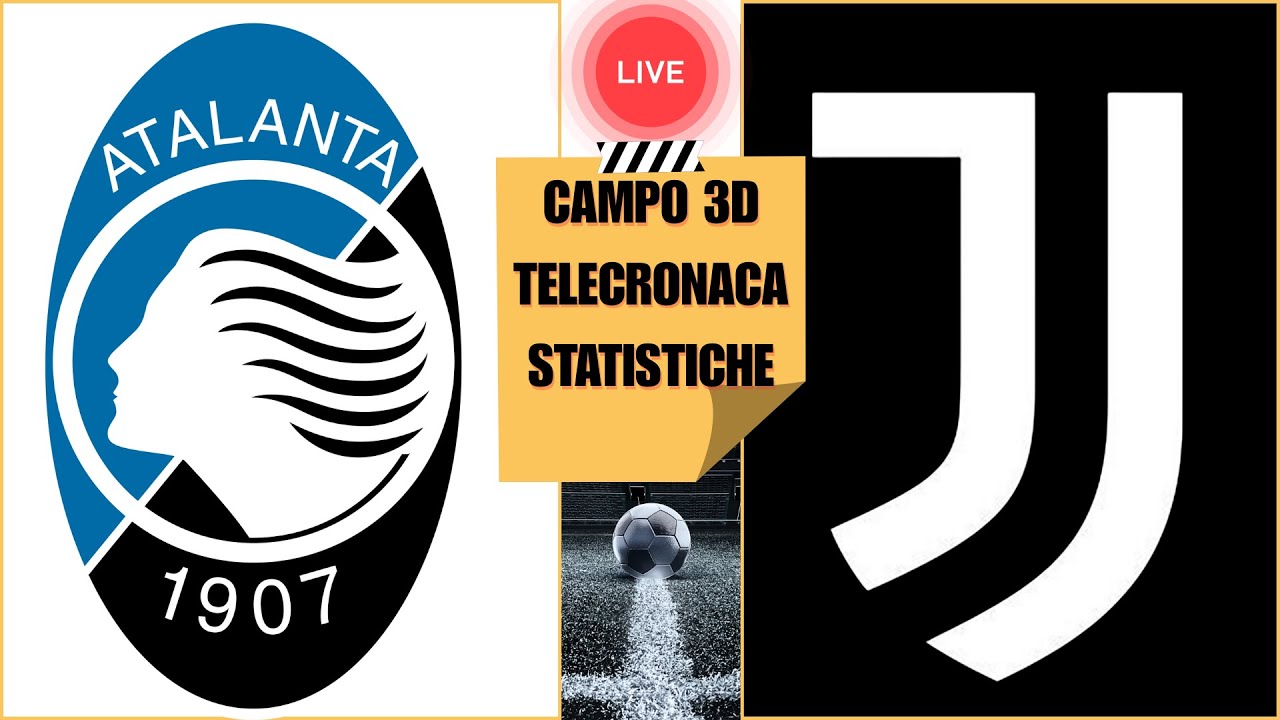 🔴LIVE | ATALANTA-JUVENTUS | Telecronaca, pagelle & campo 3D | Coppa Italia