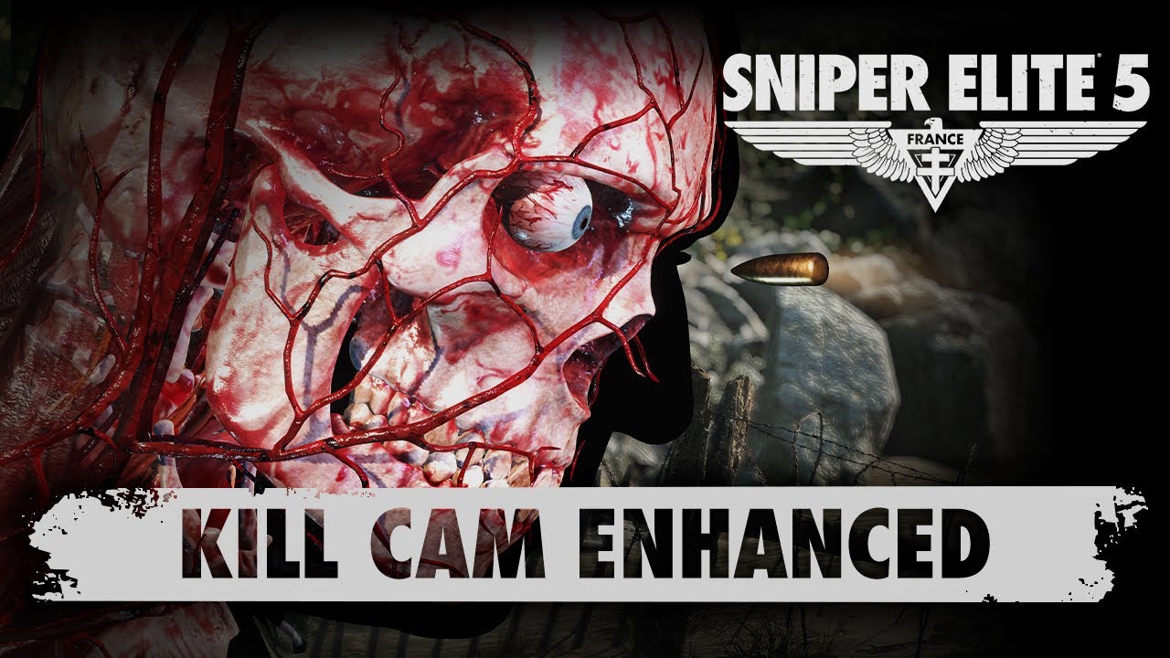 Sniper Elite 5 &ndash; Kill Cam Enhanced Trailer | PC, Xbox One, Xbox Series X|S, PS5, PS4