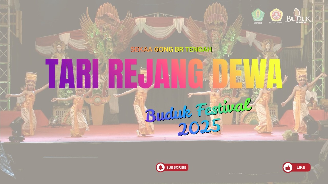 Tari Rejang Dewa Sekaa Gong Br Tengah Buduk Festival 2025