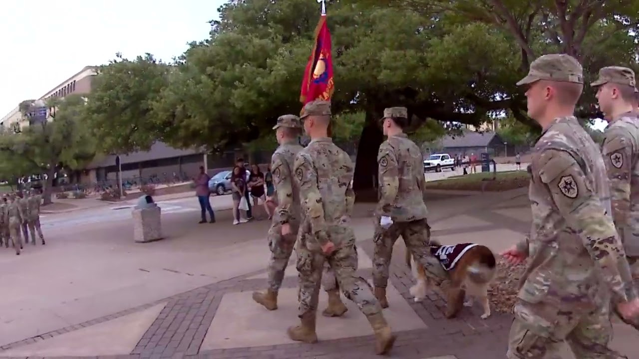 Stepoff to Family Review 2025 - Texas A&M Corps of Cadets
