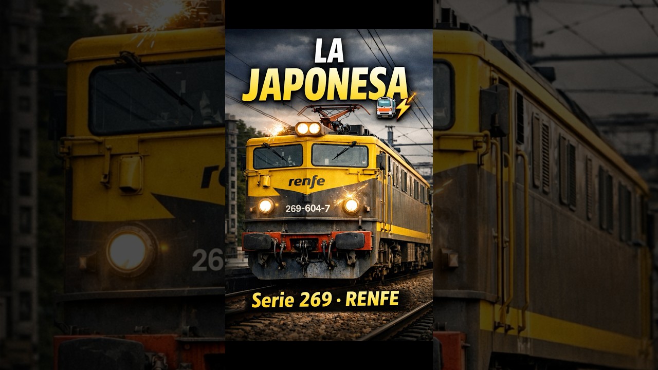 🇯🇵 La japonesa 269: un coloso del ferrocarril español 🚆 