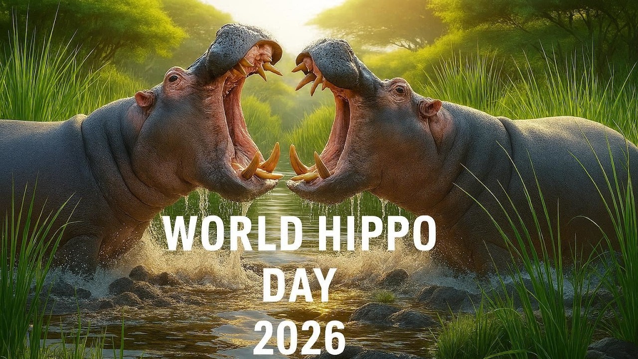 World Hippo Day Feb. 15th 2026