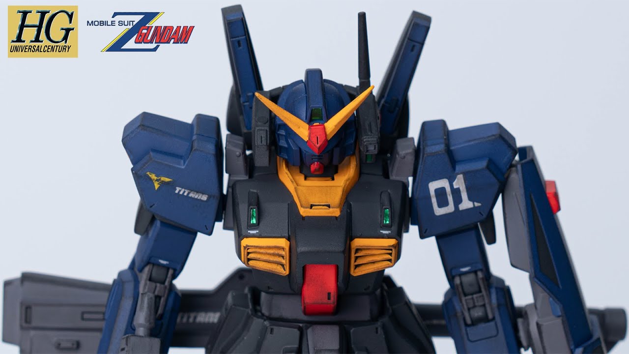 [Project Zeta #2] GUNDAM MK-2 TITANS 1/144 HGUC full painting 건담 마크투 티탄즈 전체도색