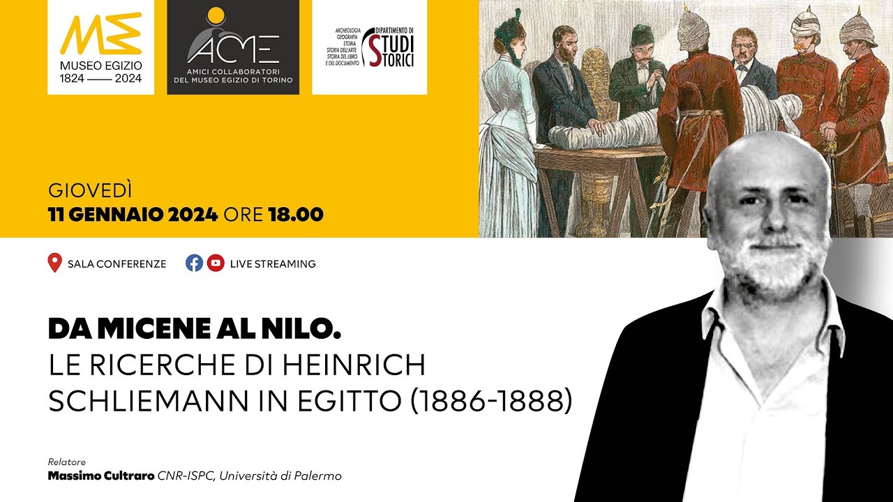Da Micene al Nilo. Le ricerche di Heinrich Schliemann in Egitto (1886-1888) – Massimo Cultraro