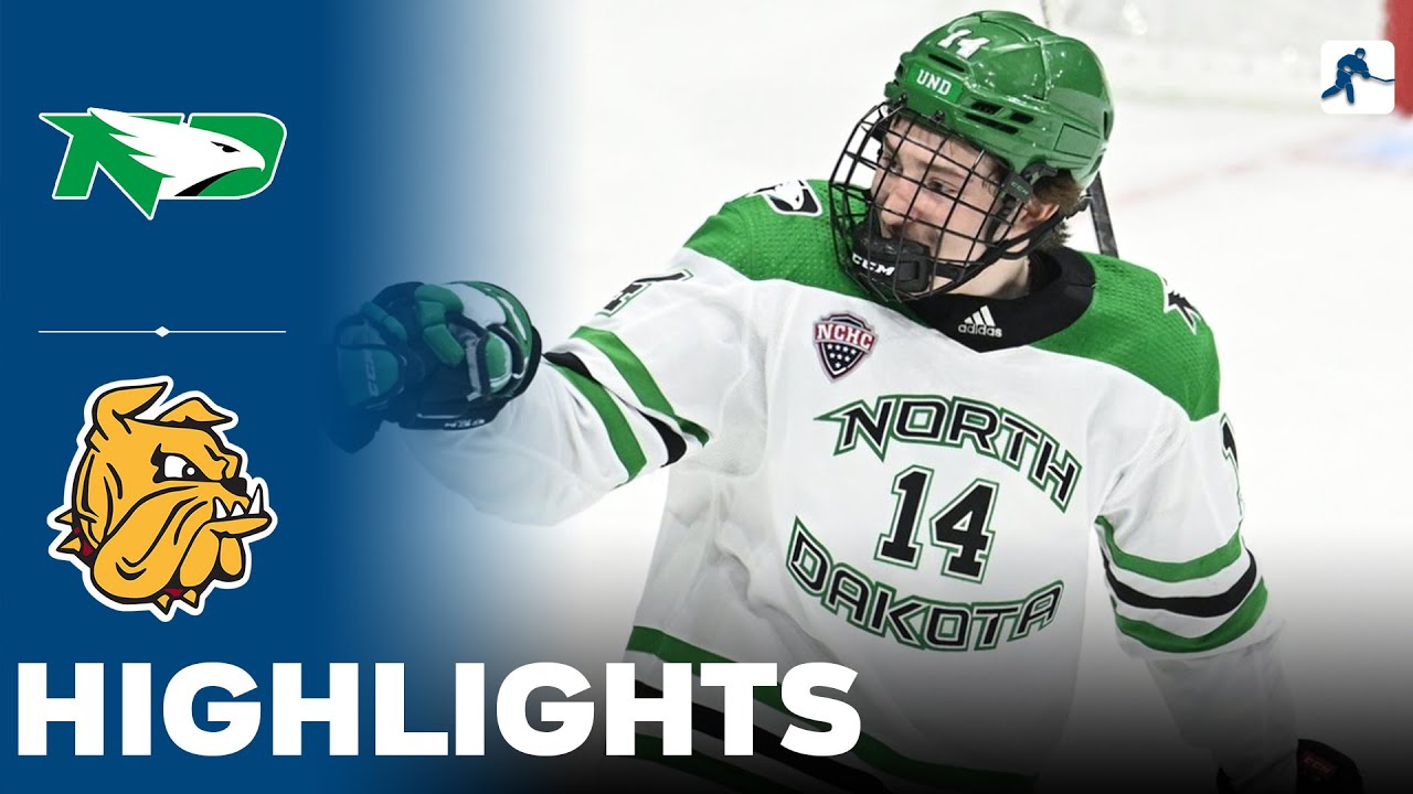 North Dakota vs Minnesota Duluth | NCAA College Hockey | Highlights - February 23, 2024