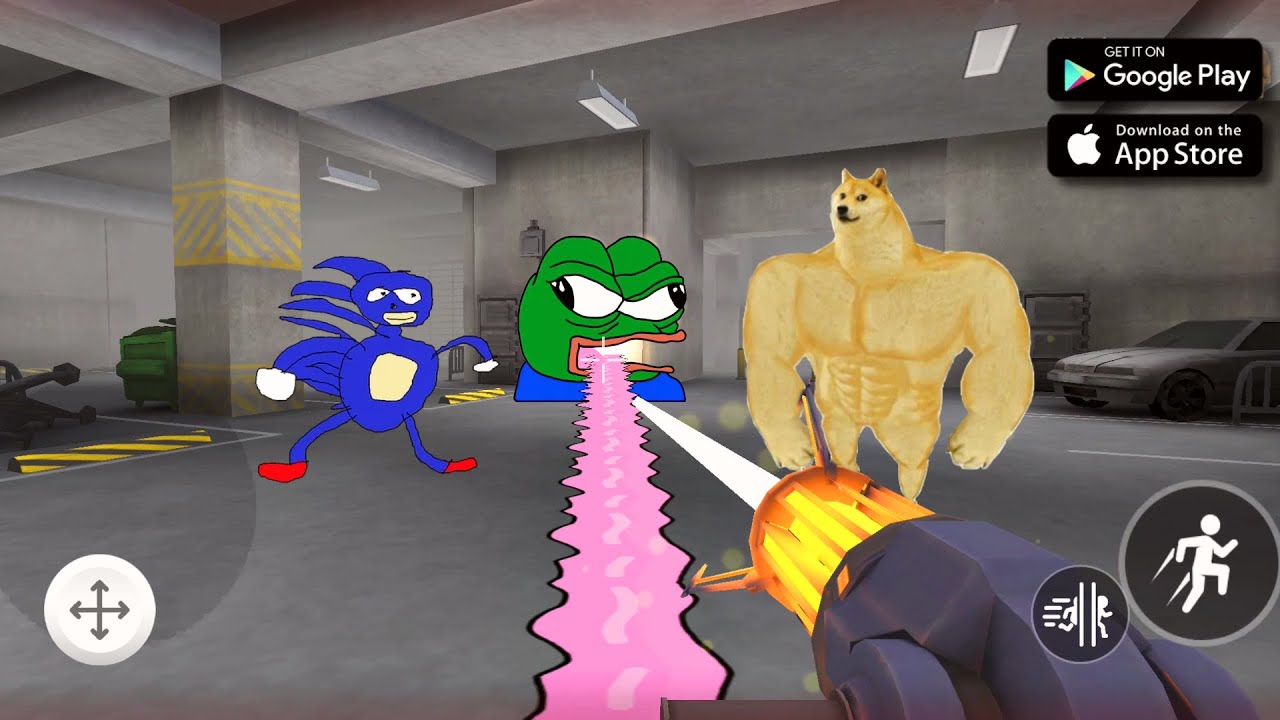 Hunting Monster | Nextbots: Obunga Chase Rooms gameplay 2