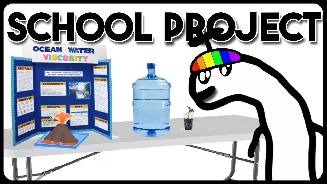 School Projects Be Like...