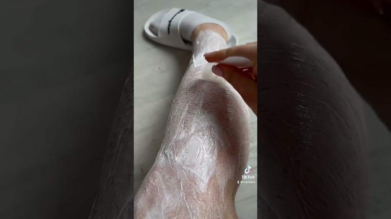 PONAD TYDZIEŃ NIE GOLIŁAM N&Oacute;G ! TEST KREMU DO DEPILACJI BIELENDA #shorts