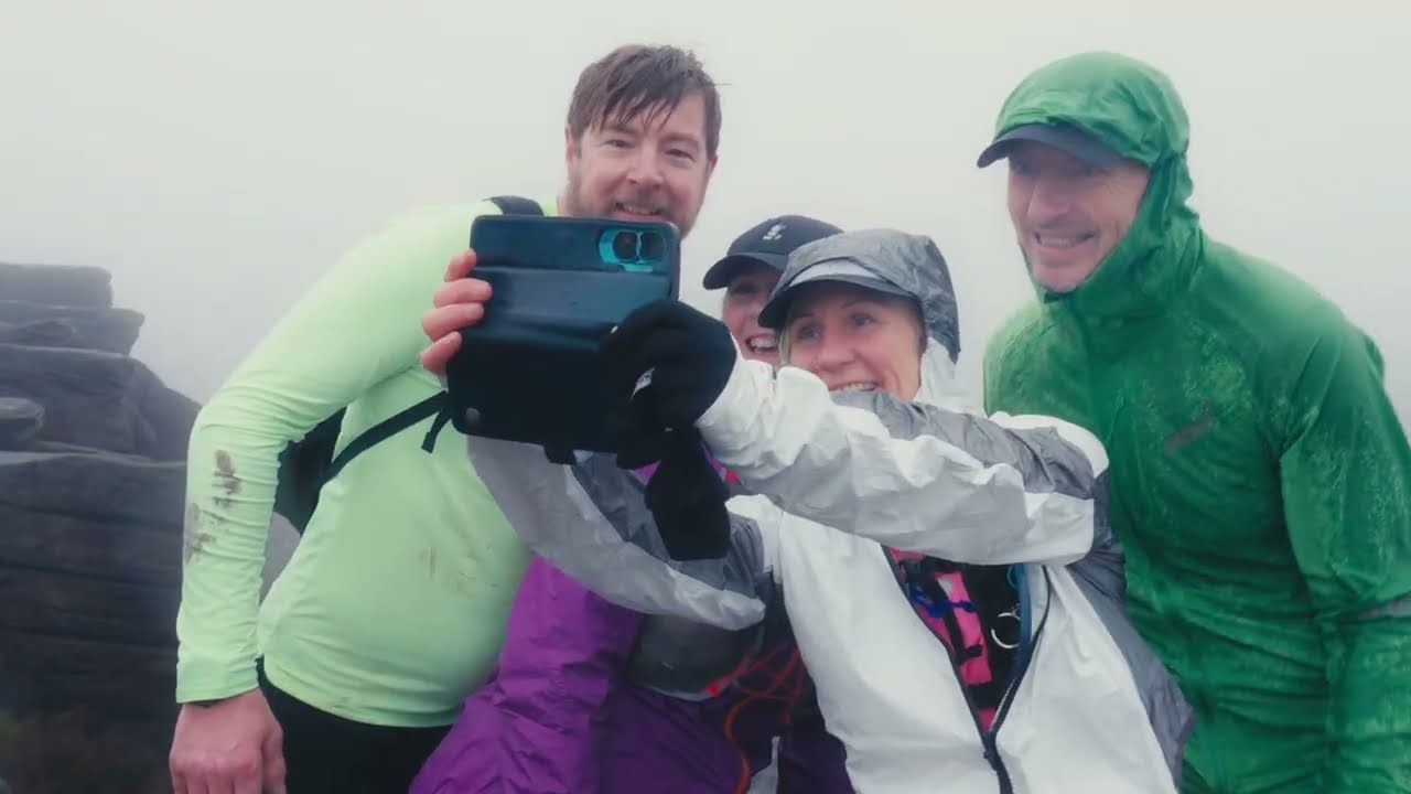 Running trails in the Peak District with the gang from GreatNorseRun.com and GreatSilkRun.com