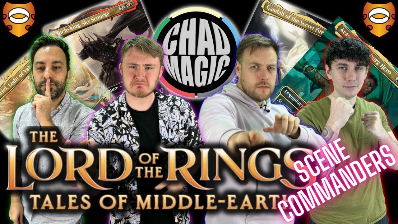 LOTR SCENE COMMANDERS | CRAZY ENDING! | Galadriel, Light of Valinor v Gandalf v Witch King v Aragorn