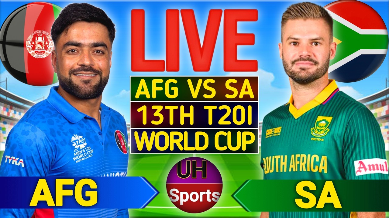 South Africa vs Afghanistan Live : Match 13, CWC |  Live Match Today, Score & Update| SA vs AFG Live