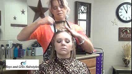 Medium A Line Hairstyle Cut For Hair Transformation