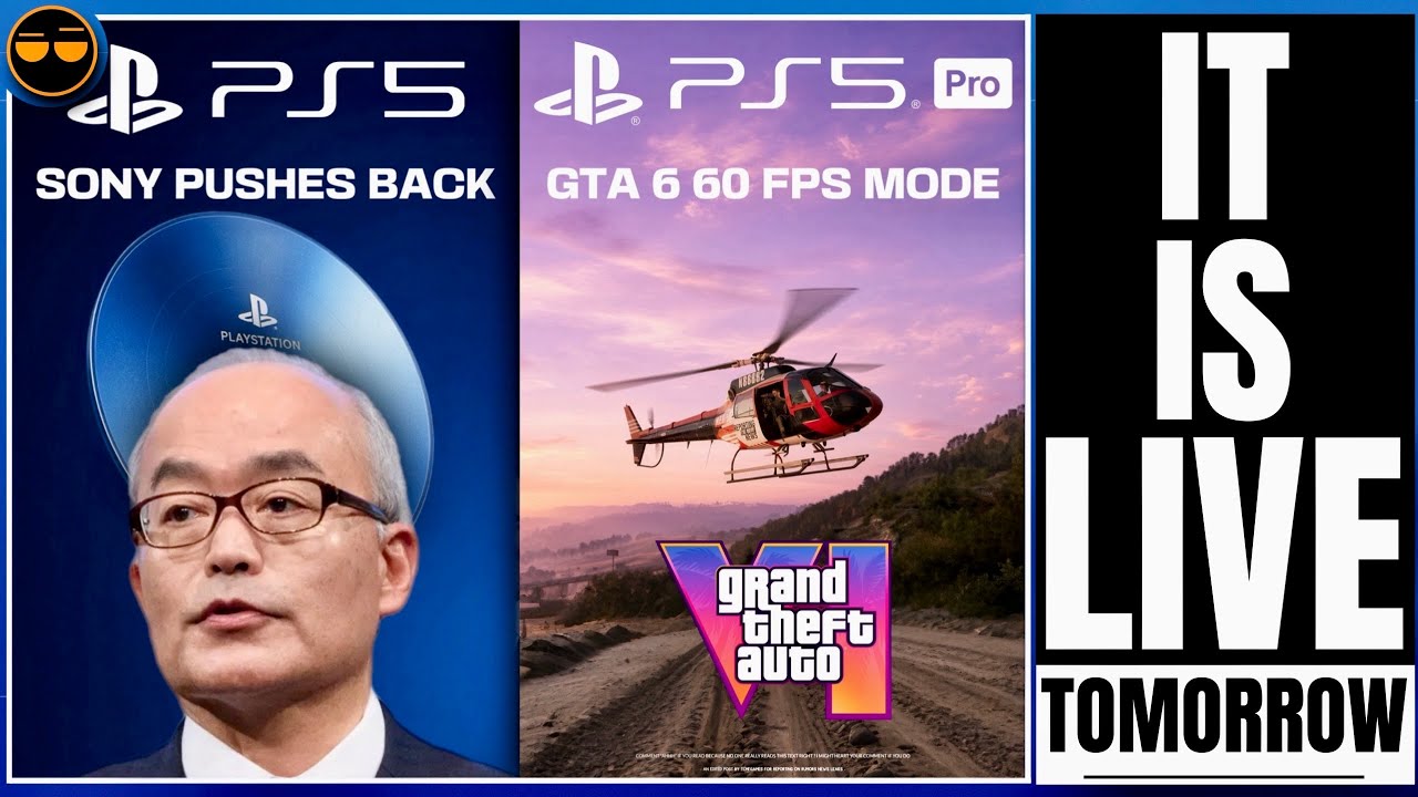 PLAYSTATION 5 - NEW PS5 DISC SUPPORT UPDATE - SONY PUSHES BACK?! / GTA 6 PS5 60 FPS LATEST SITUATIO&hellip;