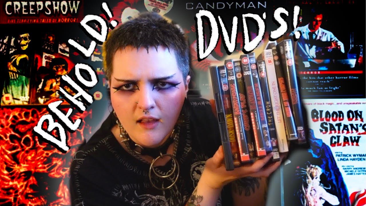 Help! Im buried in a pile of DVD's! Horror dvd collection ~mooseham