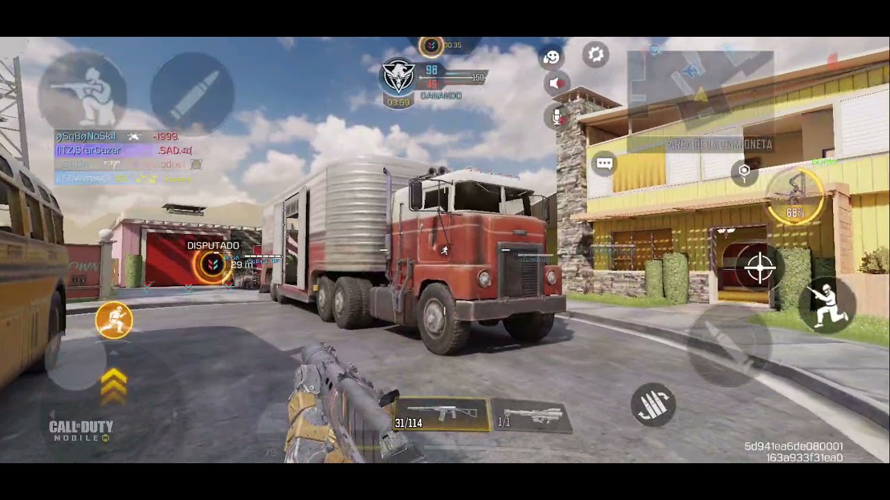 PARTIDA IGUALADA NUKETOWN RANGO LEYENDA - COD MOBILE