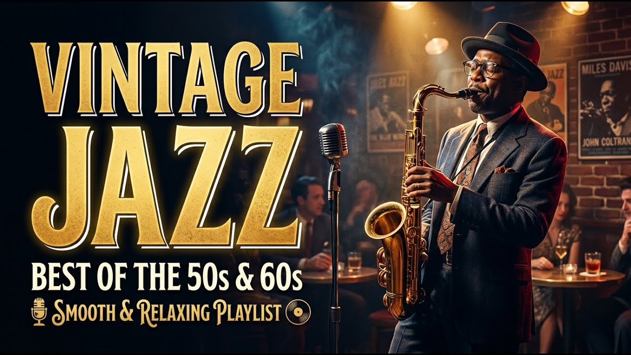Vintage Jazz 1940년대 🌌 깊은 사색을 위한 음악 playlist cafe