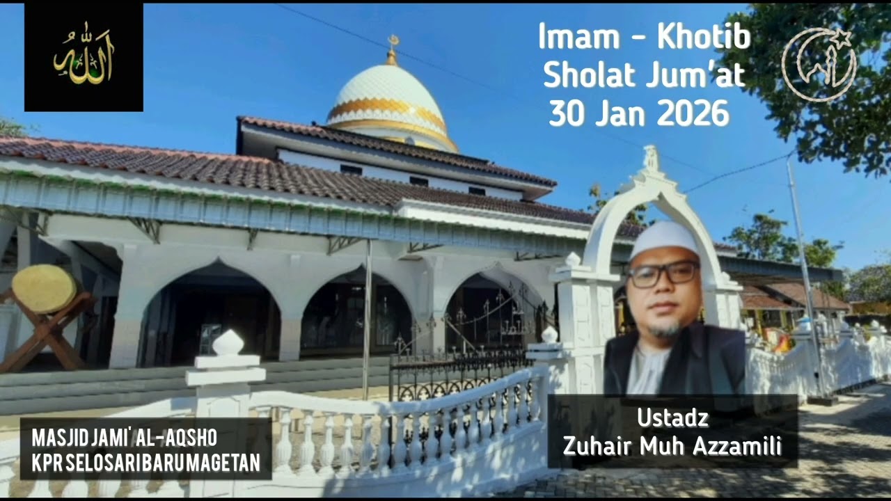 Friday Sermon: Cultivating True Piety | Ustadz Zuhair Muh Azzamili | Al-Aqsa Mosque, Magetan