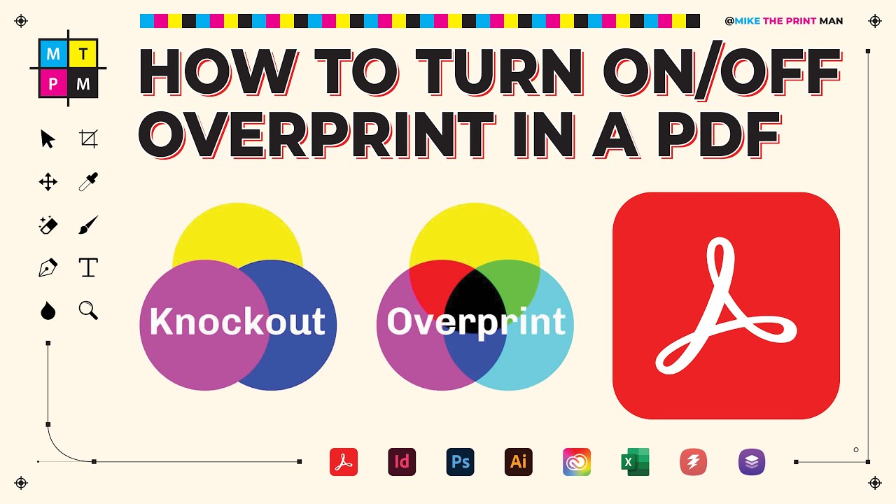 How to Change Overprint & Knockout Settings in Adobe Acrobat