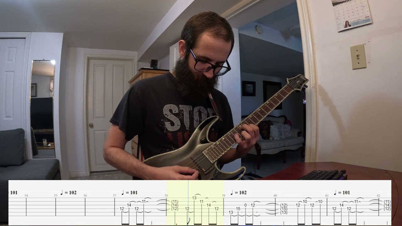 Counterparts - A Martyr Left Alive Guitar Cover (w. Tabs)