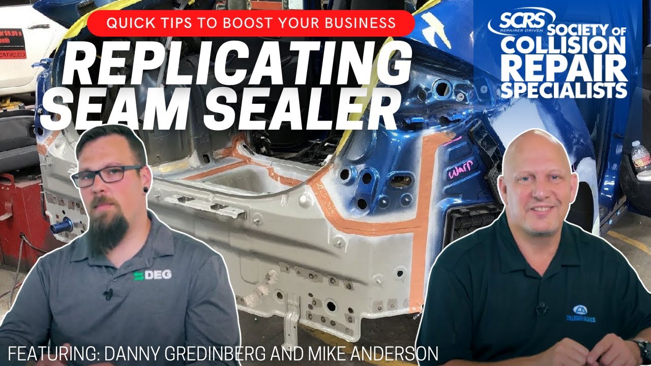 SCRS Quick Tip: Replicating the Texture and Appearance of OEM Seam Sealer - A Not Included Operation