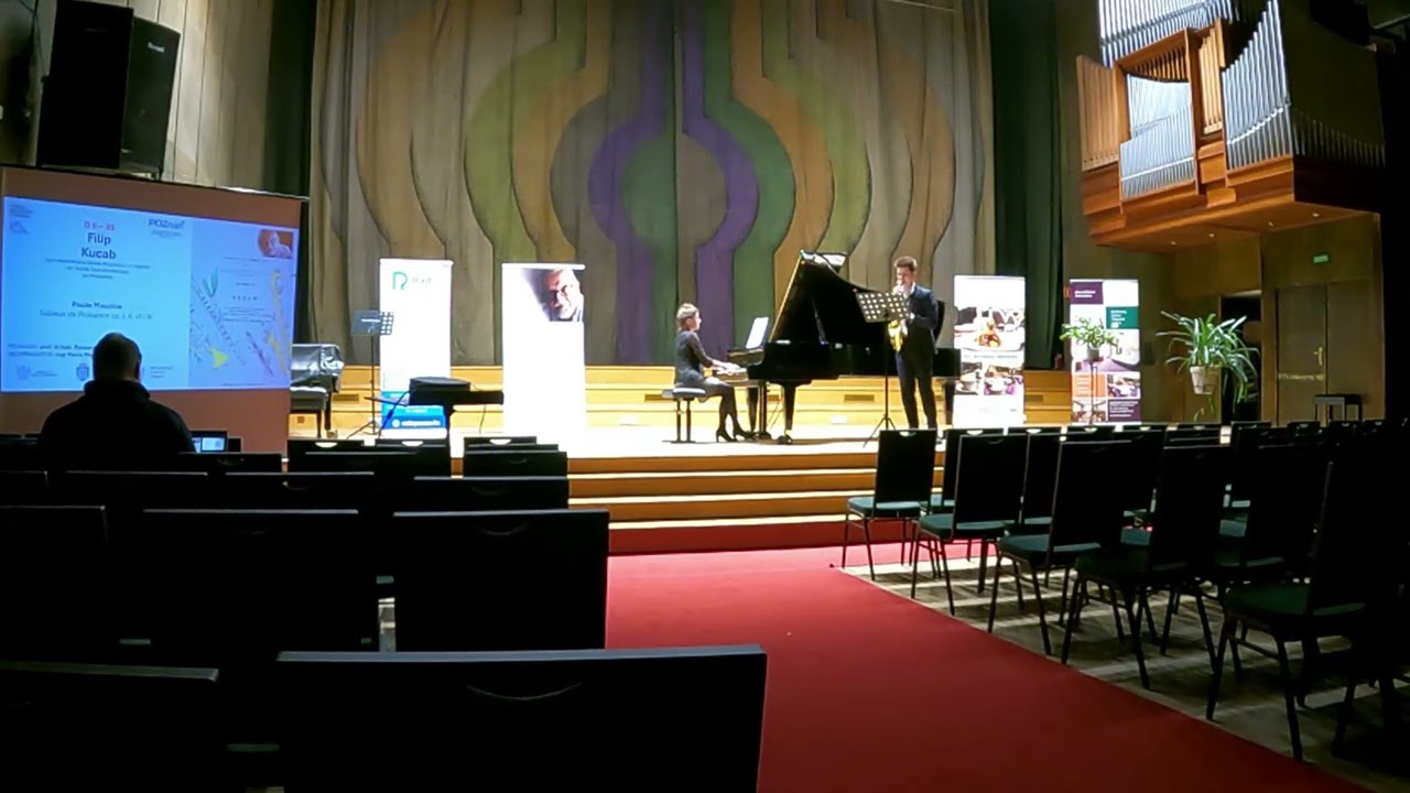 P. Maurice: Tableaux de Provence part I-IV: Filip Kucab - saxophone, Maria-Magdalena Kaczor - piano