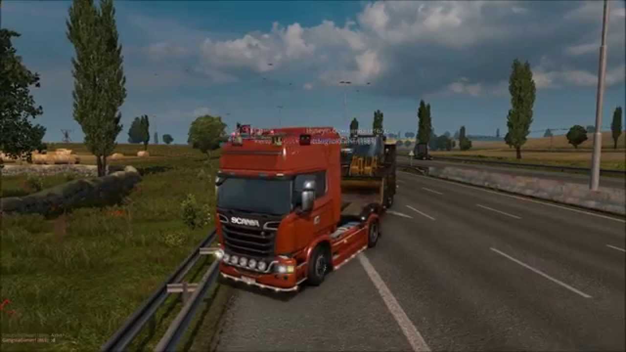 ETS2MP #1 Bad Drivers & Glitches