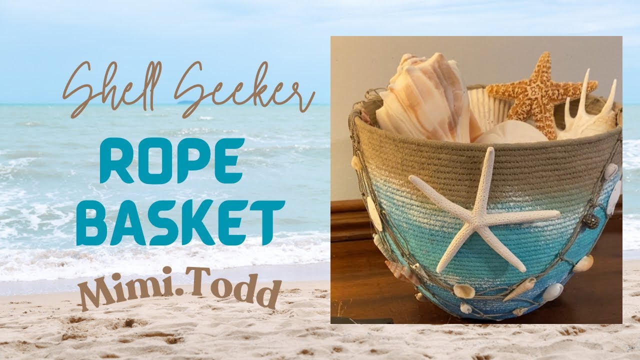 Shell Seeker Rope Basket