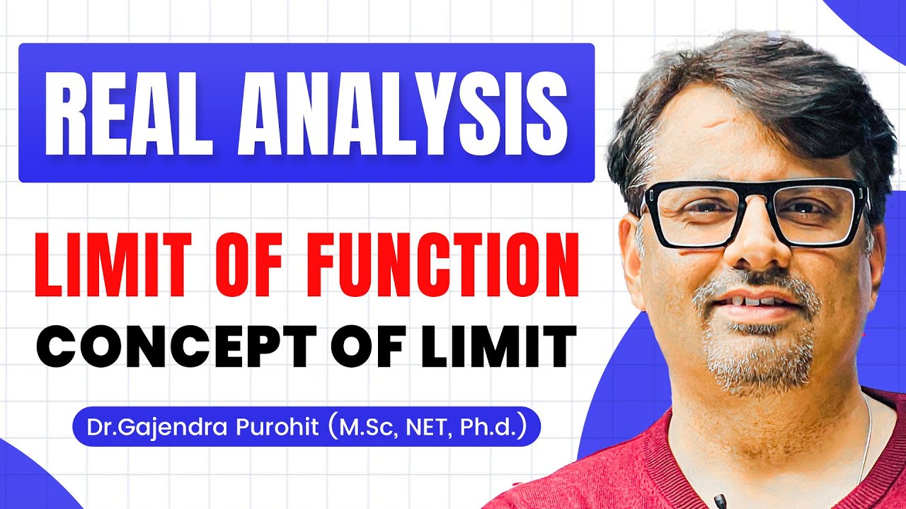 Real Analysis | Limit of Function - Concept of Limit, Left hand & Right hand Limit