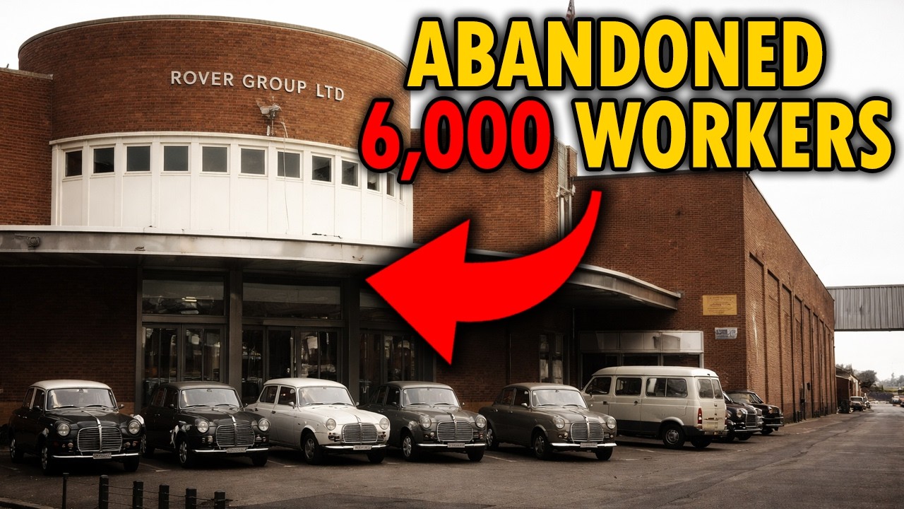 From UK's No.1 Car Empire to Ruins: Longbridge Factory, Birmingham