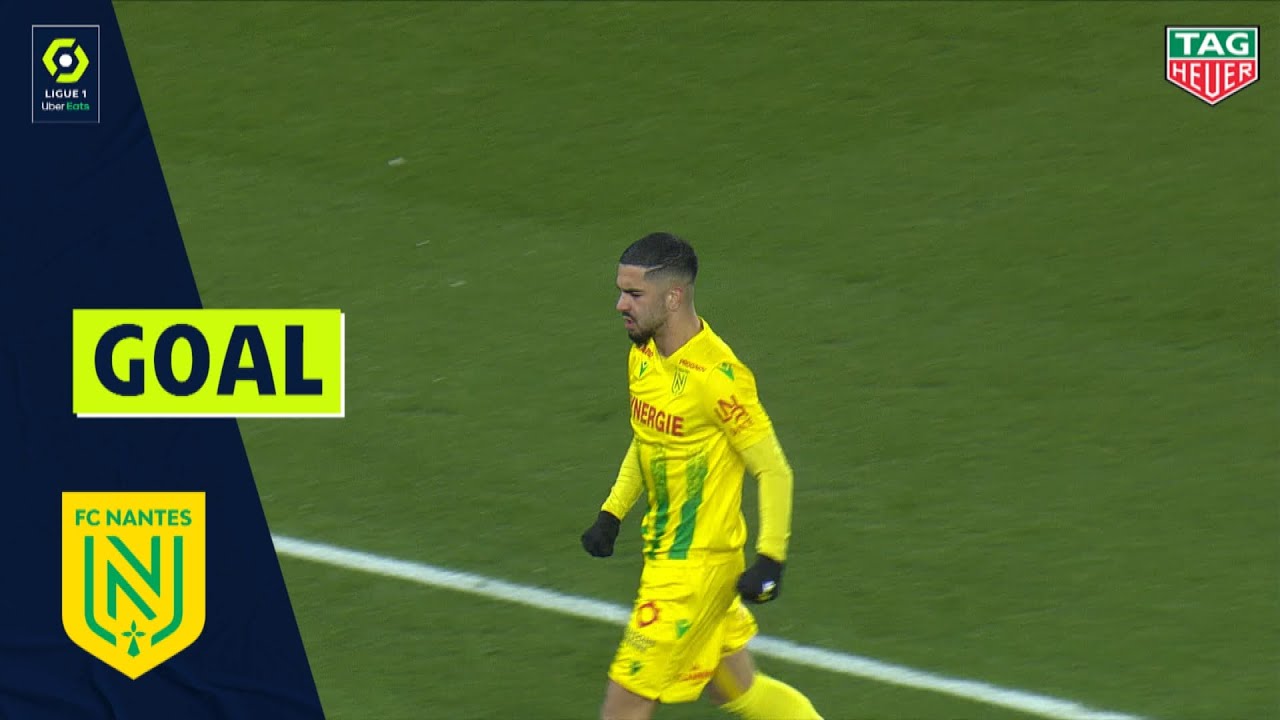 Goal Imran LOUZA (51' - FC NANTES) MONTPELLIER H&Eacute;RAULT SC - FC NANTES (1-1) 20/21